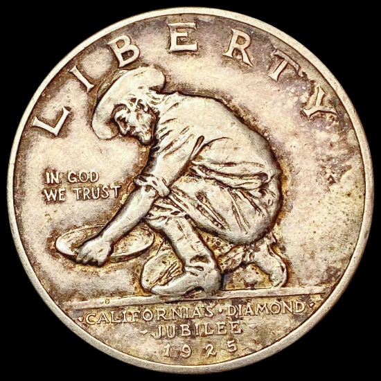 1925-S Jubilee Half Dollar LIGHTLY CIRCULATED