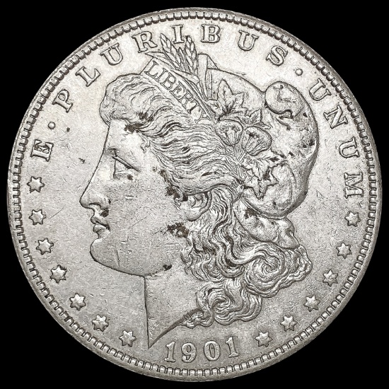 1901-S Morgan Silver Dollar CLOSELY UNCIRCULATED