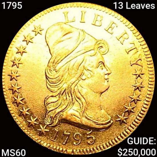 1795 13 Leaves $10 Gold Eagle UNCIRCULATED
