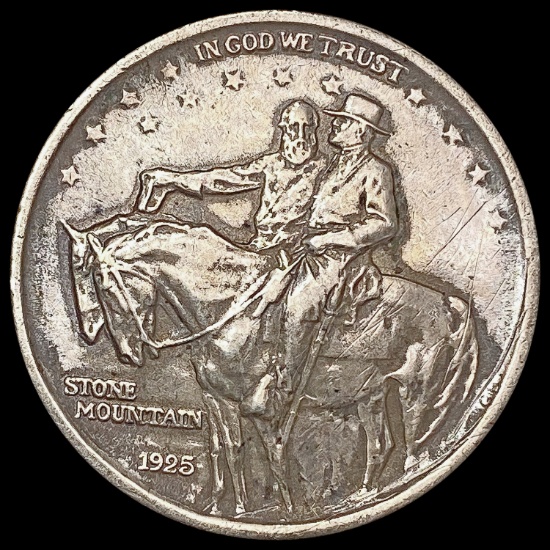 1925 Stone Mountain Half Dollar CLOSELY UNCIRCULAT
