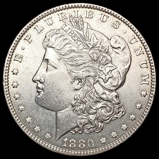1880 Morgan Silver Dollar CLOSELY UNCIRCULATED