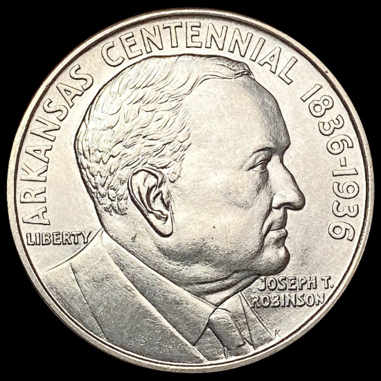 1936 Robinson Half Dollar GEM BU