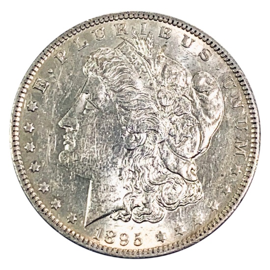 1895-O Morgan Silver Dollar MS63