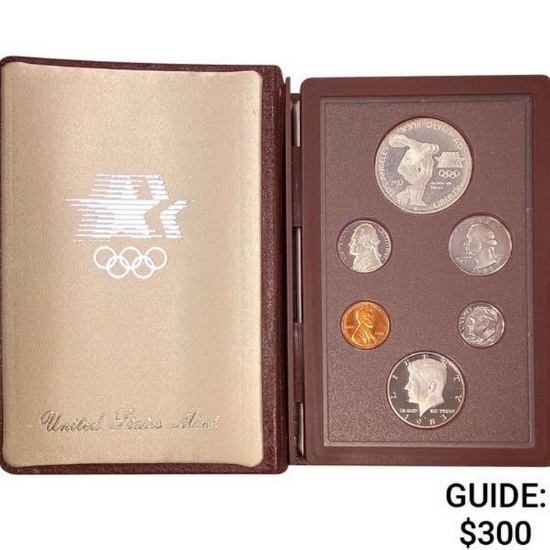 1983 1983 Olympic Proof Set [7 Coins]