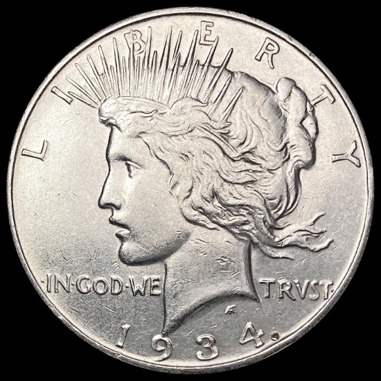1934-D Morgan Silver Dollar CLOSELY UNCIRCULATED