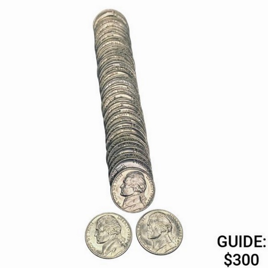 1982 BU 1982 D Jefferson Roll (40 Coins