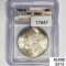 1891-S Morgan Silver Dollar ICG MS62