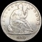 1865-S Seated Liberty Half Dollar CLOSELY UNCIRCUL