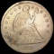 1871 Seated Liberty Dollar LIGHTLY CIRCULATED