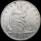 1853-O Arws & Rays Seated Liberty Half Dollar CLOS