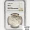 1927-D Silver Peace Dollar NGC MS61