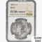 1885-S Morgan Silver Dollar NGC AU53