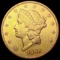 1890-S $20 Gold Double Eagle CHOICE AU