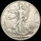1936-S Walking Liberty Half Dollar CLOSELY UNCIRCU