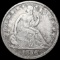 1856-O Seated Liberty Half Dollar LIGHTLY CIRCULAT