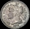 1866 Nickel Three Cent CLOSELY UNCIRCULATED