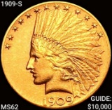 1909-S $10 Gold Eagle