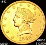 1842 $10 Gold Eagle