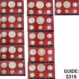 1968-1975 Proof Sets (65 Coins)