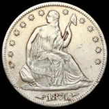 1874-S Arws Seated Liberty Half Dollar HIGH GRADE