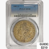 1883-S Morgan Silver Dollar PCGS XF40