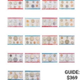 1968-1989 MInt Sets (224 Coins)
