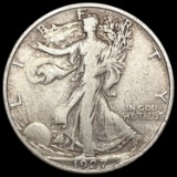 1927-S Walking Liberty Half Dollar NICELY CIRCULAT