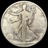 1921 Walking Liberty Half Dollar NICELY CIRCULATED