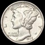1935 Mercury Dime CLOSELY UNCIRCULATED