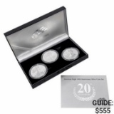 2006 ASE 20th Anniversary Set (3 Coins)