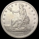 1877-S Silver Trade Dollar LIGHTLY CIRCULATED