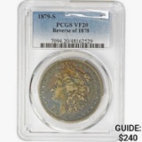 1879-S Morgan Silver Dollar PCGS VF20 REV 78