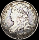 1836 Capped Bust Dime LIGHTLY CIRCULATED