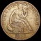 1853-O Seated Liberty Half Dollar LIGHTLY CIRCULAT