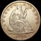 1869-S Seated Liberty Half Dollar CHOICE AU