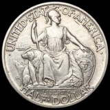 1936-D San Diego Half Dollar CHOICE AU