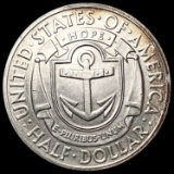 1936 Rhode Island Half Dollar CHOICE BU