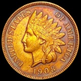 1908-S Red Indian Head Cent UNCIRCULATED
