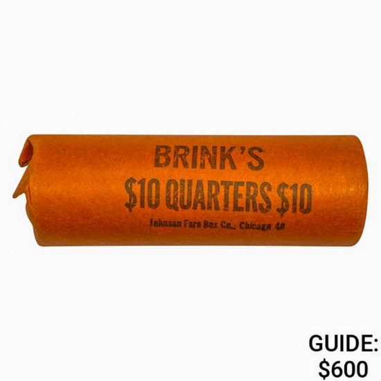 [40] 1 Roll of $10 Quarters