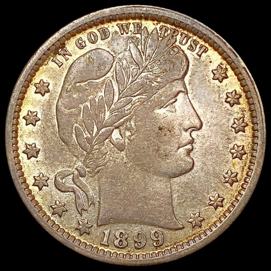 1899 Barber Quarter LIGHTLY CIRCULATED