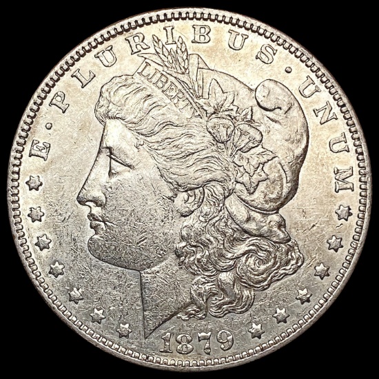 1879-S Rev of '78 Morgan Silver Dollar CLOSELY UNCIRCULATED