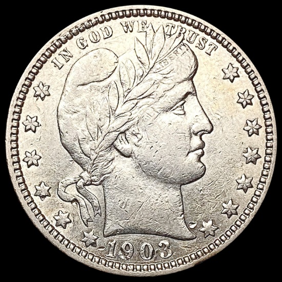 1903-O Barber Quarter CLOSELY UNCIRCULATED