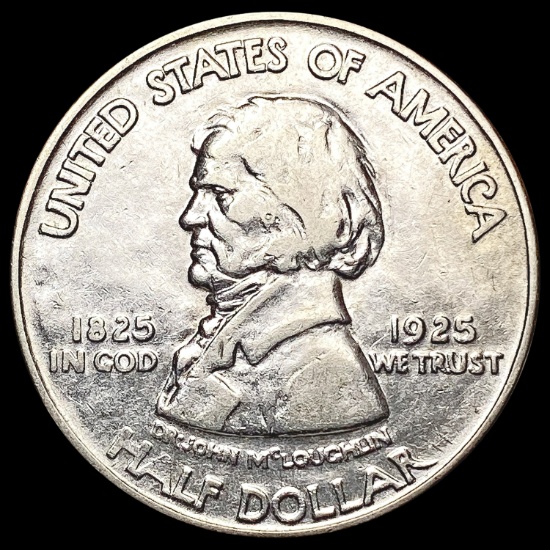 1925 Vancouver Half Dollar CLOSELY UNCIRCULATED