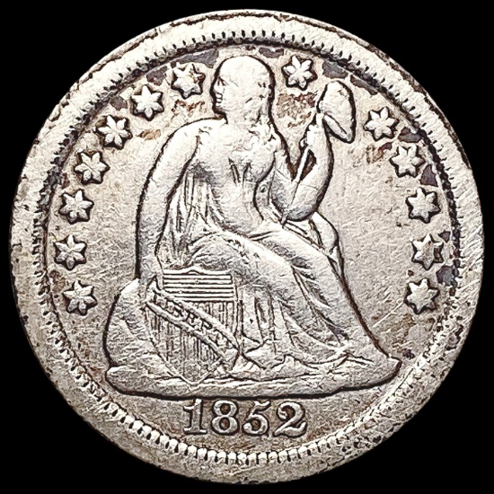 1852-O Seated Liberty Dime NEARLY UNCIRCULATED