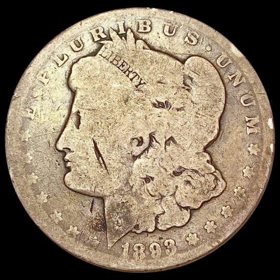 1893-CC Morgan Silver Dollar NICELY CIRCULATED