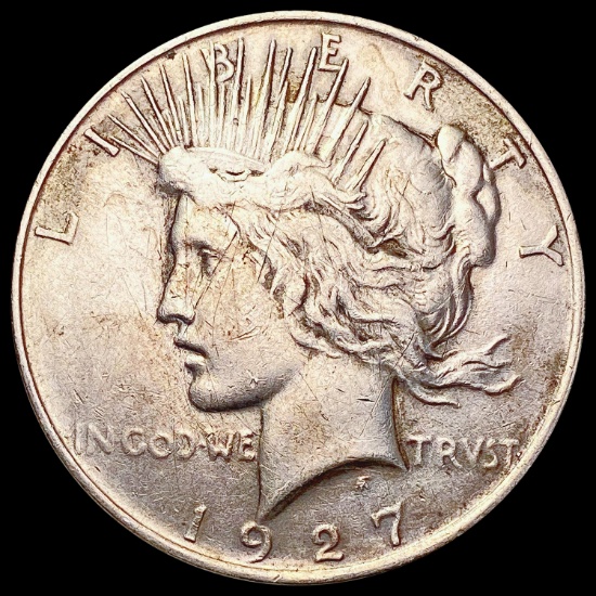 1927-D Silver Peace Dollar CLOSELY UNCIRCULATED
