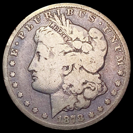 1878-CC Morgan Silver Dollar NICELY CIRCULATED