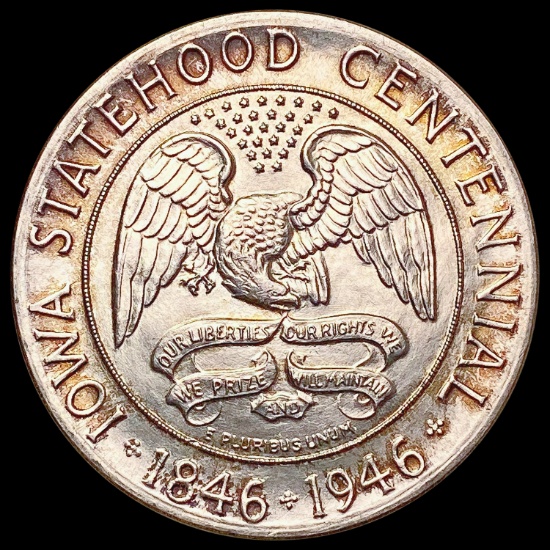 1946 Iowa Half Dollar UNCIRCULATED