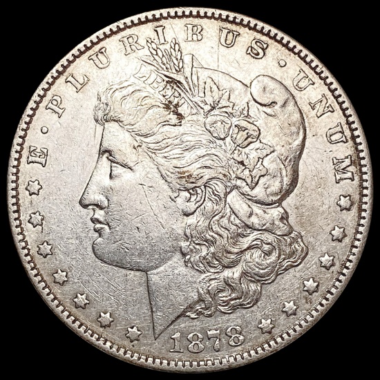 1878 Morgan Silver Dollar CLOSELY UNCIRCULATED