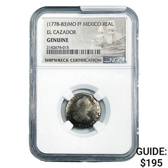 [1778-83]Mo FF Mexico Real El Cazador NGC